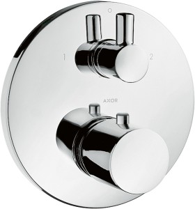 AXOR Uno Bateria termostatyczna z zaworem do 2 odbiorników 38720000