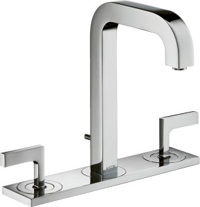 AXOR Citterio 3-otworowa bateria umywalkowa 170 z uchwytami jednoramiennymi 39136000