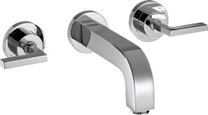 AXOR Citterio 3-otworowa bateria umywalkowa z uchwytami jednoramiennymi 39315000