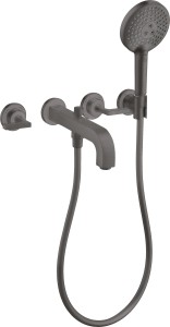 AXOR Citterio 3-otworowa bateria wannowa z uchwytami i rozetami 39448340