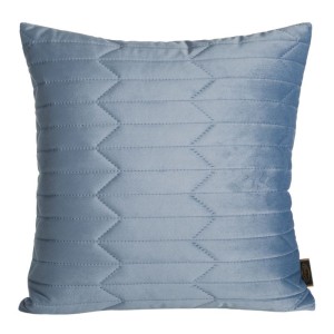 PIKOWANA POSZEWKA WELUR VELVET 45X45 CM NIEBIESKI