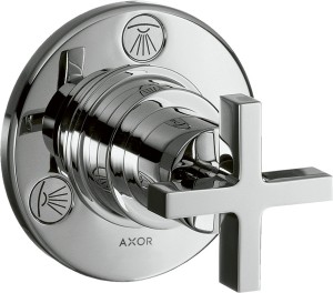 AXOR Citterio Zawór odcinająco-przełączający Trio/Quattro z uchwytem 39925000