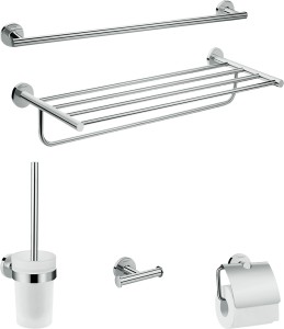 Hansgrohe Logis Universal Zestaw akcesoria łazienkowe 5w1 41728000