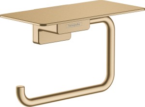 Hansgrohe AddStoris Q Uchwyt na papier toaletowy z półką 41772140