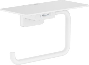 Hansgrohe AddStoris Q Uchwyt na papier toaletowy z półką 41772700