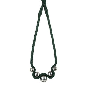 SZNUR UPINACZ DO ZASŁON CHWOST 76X16 CM TURKUSOWY