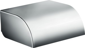 AX Universal Circular Uchwyt na papier toaletowy z osłoną, Chrom 42858000