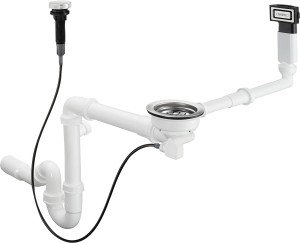 Hansgrohe D16-11 Automatyczny odpływ z przelewem do komory granitowej 43937000