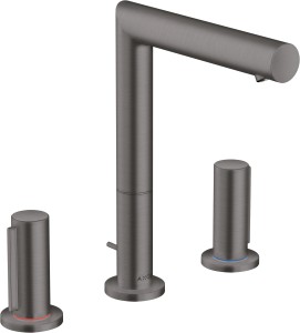 AXOR Uno 3-otworowa bateria umywalkowa 200 z uchwytami Zero 45133340