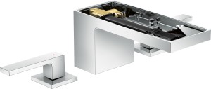 AXOR MyEdition 3-otworowa bateria umywalkowa bez płytki Push-Open 47052000