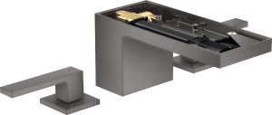 AXOR MyEdition 3-otworowa bateria umywalkowa bez płytki Push-Open 47052340