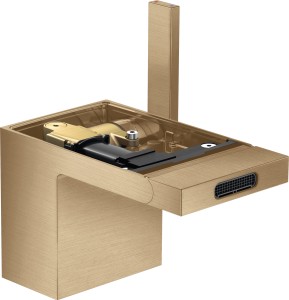 AXOR MyEdition Jednouchwytowa bateria bidetowa z odpływem Push-Open 47212140