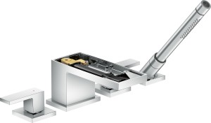 AXOR MyEdition 4-otworowa bateria na brzeg wanny bez płytki 47432000