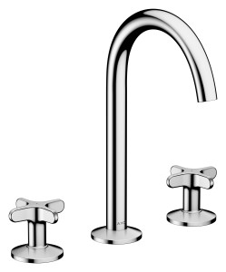 AXOR One 3-otworowa bateria umywalkowa z uchwytami krzyżowymi 48040000