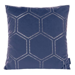 POSZEWKA PLASTRY MIODU WELUR VELVET 45X45CM GRANAT