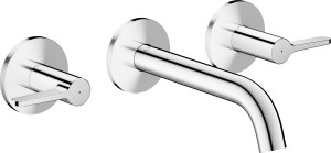 AXOR One 3-otworowa bateria umywalkowa z uchwytami i wylewką 160 mm 48150000
