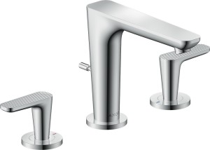 AXOR Citterio C 3-otworowa bateria umywalkowa, Chrom, odpływ cięgłem 49061000