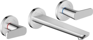 AXOR Citterio C 3-otworowa bateria umywalkowa z wylewką 195 mm 49070000