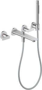 AXOR Citterio C 3-otworowa bateria wannowa z zestawem prysznicowym 49480000