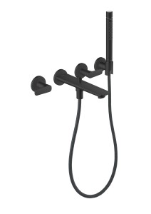 AXOR Citterio C 3-otworowa bateria wannowa z zestawem prysznicowym 49480670