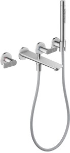 AXOR Citterio C 3-otworowa bateria wannowa z zestawem prysznicowym 49481000