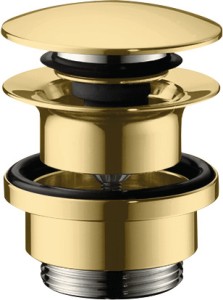 Hansgrohe Komplet odpływowy Push-Open do umywalek i bidetów 50100990