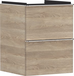 Hansgrohe Xelu Q Szafka pod małą umywalkę wiszącą z 2 szufladami 480/475 54021000
