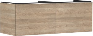 Hansgrohe Xelu Q Szafka pod umywalkę wpuszczaną z 2 szufladami 1360/550 54068000