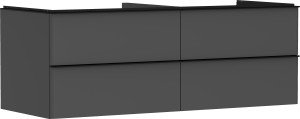 Hansgrohe Xelu Szafka pod umywalkę nablatową 1360/550, Szary Diament Matowy