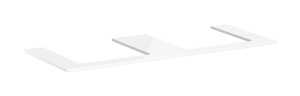 Hansgrohe Xelu Q Blat 1360/550 z wycięciami pod 2 umywalki wpuszczane 54099050