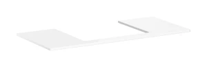 Hansgrohe Xelu Q Blat 1180/550 z wycięciem na umywalkę wpuszczaną 54111050