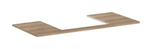 Hansgrohe Xelu Q Blat 1180/550 z wycięciem na umywalkę wpuszczaną 54111230