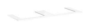 Hansgrohe Xelu Q Blat 1560/550 z wycięciami pod 2 umywalki wpuszczane 54112050