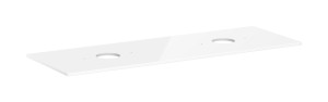 Hansgrohe Xelu Q Blat 1560/550 pod 2 umywalki nablatowe bez otworu 54119050