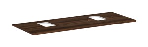 Hansgrohe Xelu Q Blat 1360/550 z wycięciami pod 2 umywalki 54125630