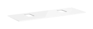 Hansgrohe Xelu Q Blat 1560/550 z wycięciami pod 2 umywalki 54126050