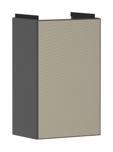 Hansgrohe Xevolos Szafka pod umywalkę wiszącą, Szary Łupek Matowy, Brąz