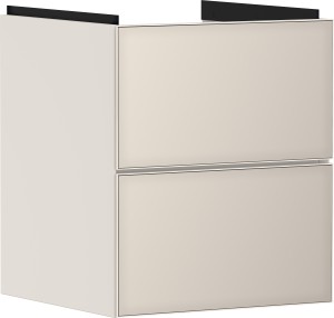 Hansgrohe Xevolos E Szafka pod małą umywalkę wiszącą z 2 szufladami 480/475 54173790