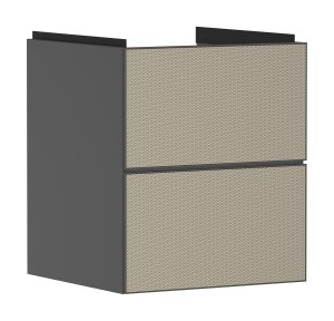 Hansgrohe Xevolos E Szafka pod małą umywalkę wiszącą z 2 szufladami 480/475 54174390