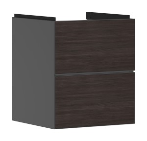 Hansgrohe Xevolos E Szafka pod małą umywalkę wiszącą z 2 szufladami 480/475 54174730