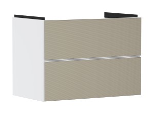Hansgrohe Xevolos E Szafka pod umywalkę wiszącą z 2 szufladami 780/475 54178390