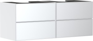Hansgrohe Xevolos E Szafka pod 2 umywalki z 4 szufladami 1370/550 54196320