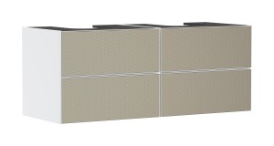 Hansgrohe Xevolos E Szafka pod 2 umywalki z 4 szufladami 1370/550 54196390