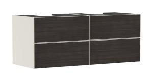 Hansgrohe Xevolos E Szafka pod 2 umywalki z 4 szufladami 1370/550 54197730