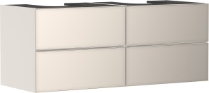 Hansgrohe Xevolos E Szafka pod 2 umywalki z 4 szufladami 1370/550 54197790