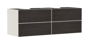 Hansgrohe Xevolos E Szafka pod 2 umywalki z 4 szufladami 1570/550 54200730