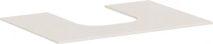 Hansgrohe Xevolos E Blat 780/550 z wycięciem na umywalkę wpuszczaną 54208780