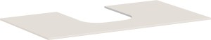 Hansgrohe Xevolos E Blat 980/550 z wycięciem na umywalkę wpuszczaną 54209780