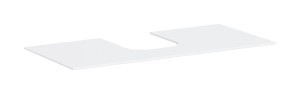 Hansgrohe Xevolos E Blat 1180/550 z wycięciem na umywalkę wpuszczaną 54210700