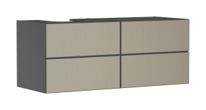 Hansgrohe Xevolos E Szafka pod umywalkę wpuszczaną z 4 szufladami 54238390
